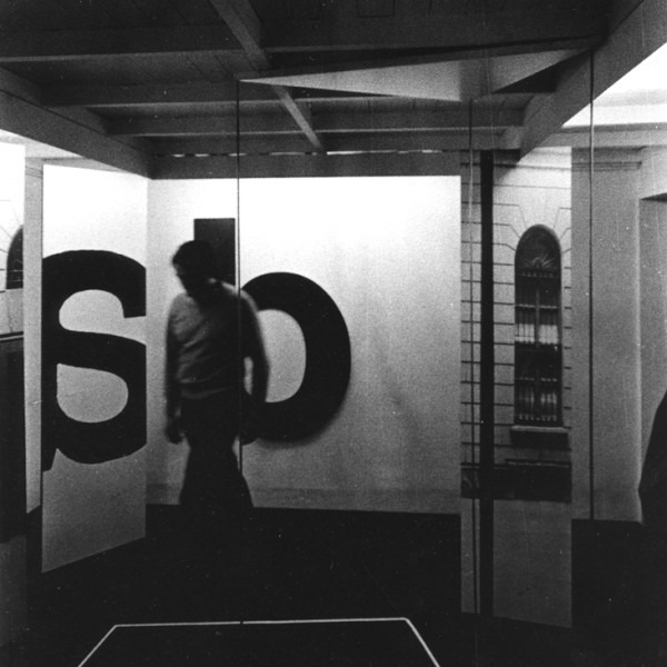Amalia Del Ponte 1968 Ipotesi per un grande tropo Galleria Annunciata Milano