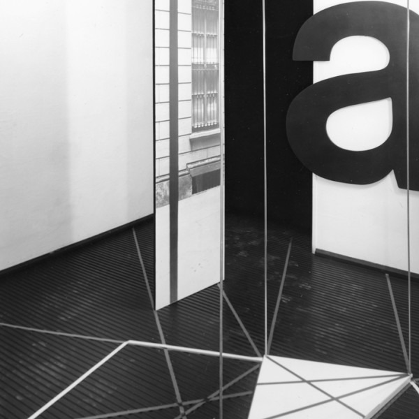 Amalia Del Ponte 1968 Ipotesi per un grande tropo Galleria Annunciata Milano