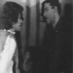 Amalia Del Ponte, 1972, Salone Annunciata di Milano, con Emilio Tadini