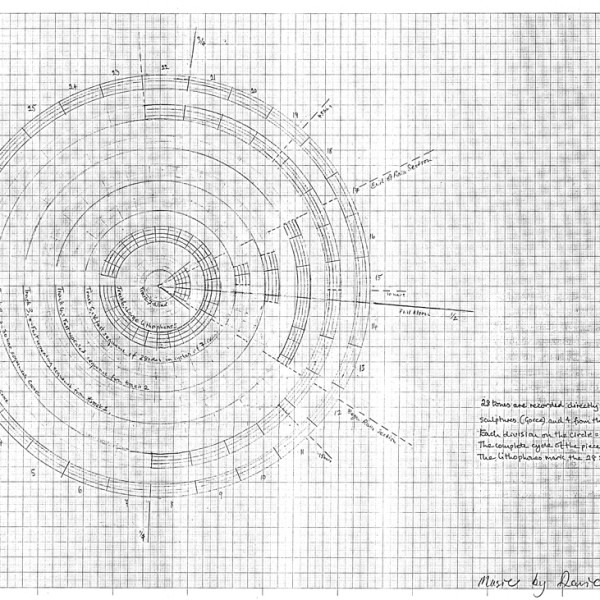 David Ryder, spartito per musica in gocce, 1993