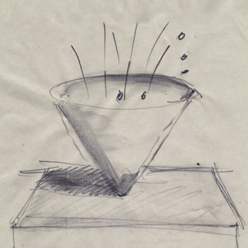 Amalia Del Ponte, Buttar via l'ego, 1996, disegno