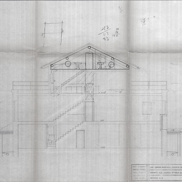 Amalia Del Ponte, Progetti per Roccolo di San Viglio (BG), 1978-1980