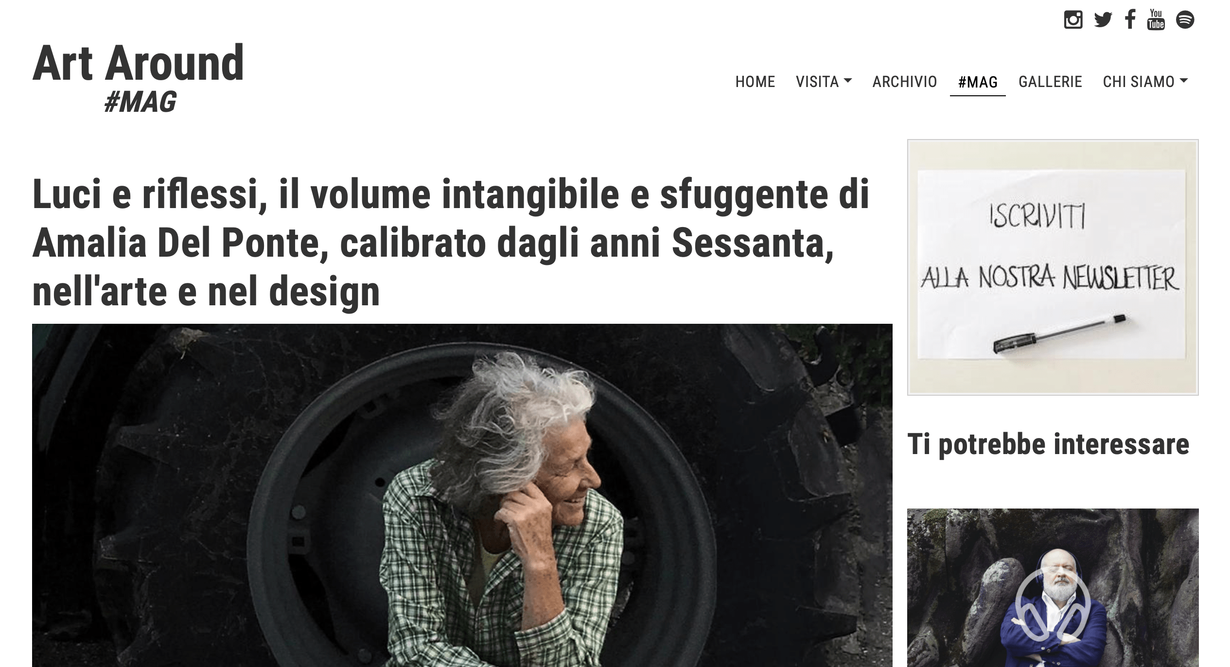 Qui potete ascoltare l'intervista completa di Amalia con Artaround.info