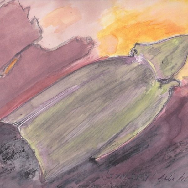 Sunset 1996; Amalia Del Ponte